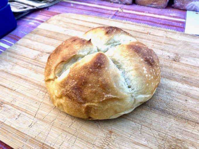 La Brioche Vegan, ou pompe à l'huile briochée ( 180g )